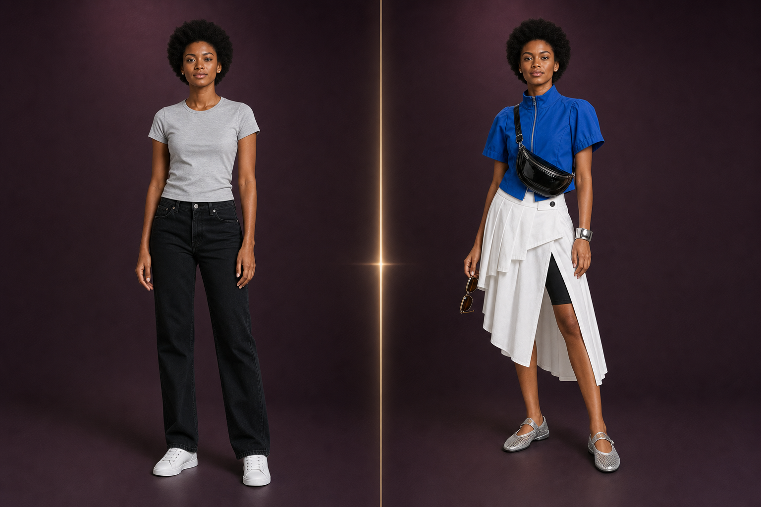 Amara before / after composite
